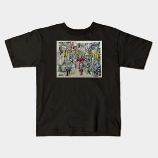 The wandering maiko Kids T-Shirt